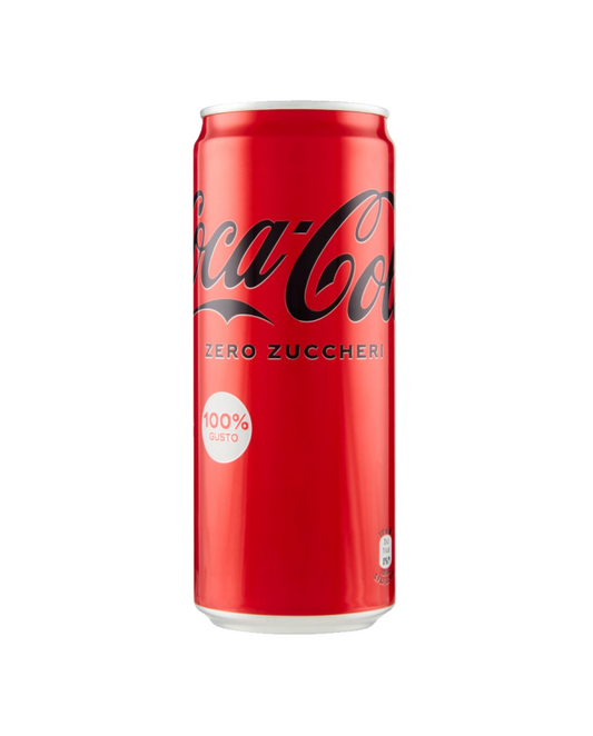 Coca Cola Zero Lattina - 24 x 0,33 lt