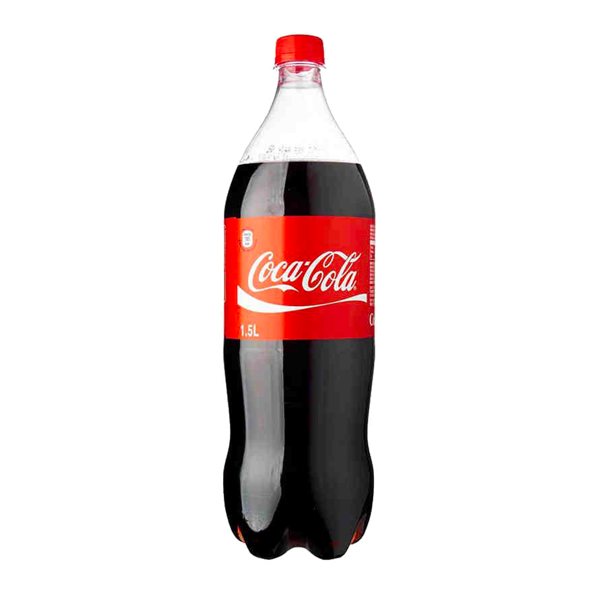 Bottiglia di coca cola in plastica da 1,5 lt