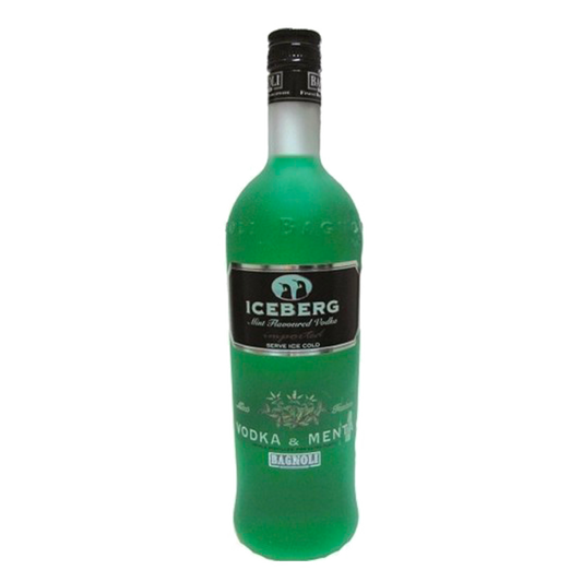 Bottiglia di Vodka Iceberg Menta