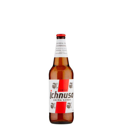 Birra Ichnusa in bottiglia da 33 cl