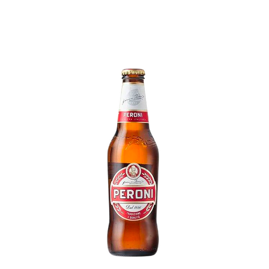 Birra Peroni in bottiglia da 33 cl