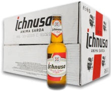 Cartone birra ichnusa da 66 cl