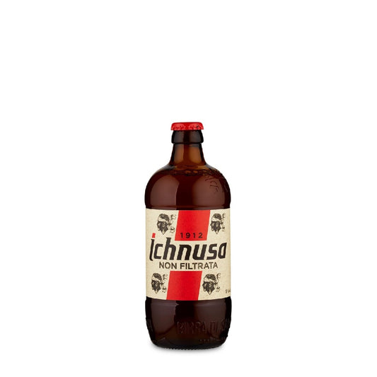 Birra Ichnusa non filtrata in bottiglia da 33 cl 