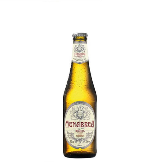 Birra Menabrea in bottiglia da 33 cl